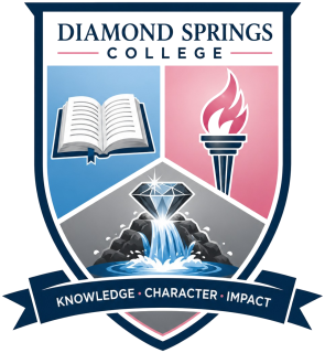Diamond Springs College logo